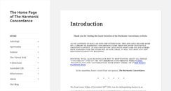 Desktop Screenshot of harmonicconcordance.org
