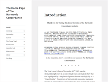 Tablet Screenshot of harmonicconcordance.org